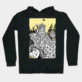 The Empress - A Geometric Tarot Print Hoodie